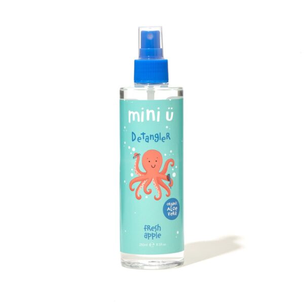 Mini Ü Detangler Fresh Apple – ontwarringsspray met biologische aloë vera voor kinderen
