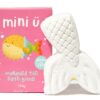 Bath Bomb zeemeermin met regenboog effect Zeemeermin bruisbal in bad met kleurrijk water Regenboog bath bomb voor kinderen Verzorgende zeemeermin badbruisbal
