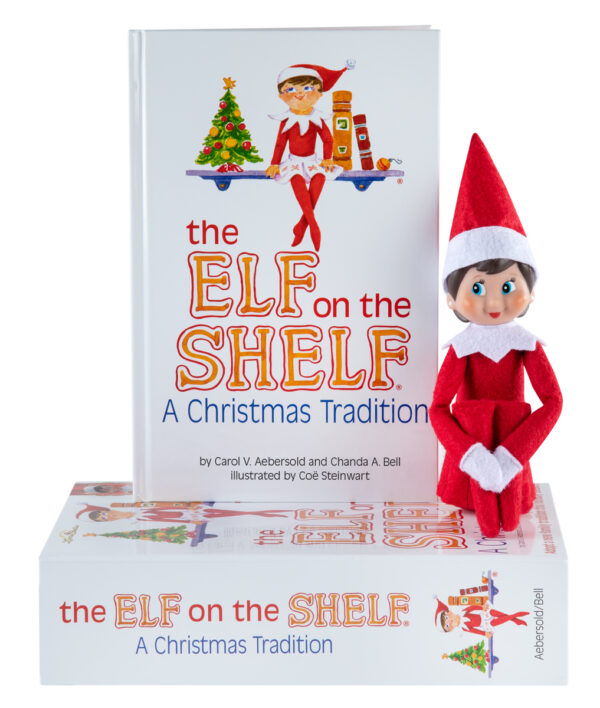 elf on the schels meisje met boek 1 1