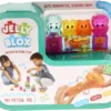 Jelly Blox Mijn Dieren en Ik zachte bouwblokken Kind speelt met Jelly Blox dierenblokken Sensorische bouwblokken met dierenfiguurtjes