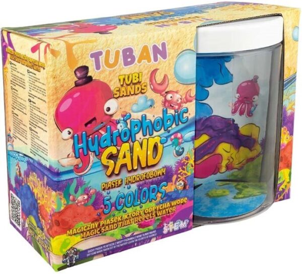 tuban hydrophobic sand set 5 colors with aquarium 0