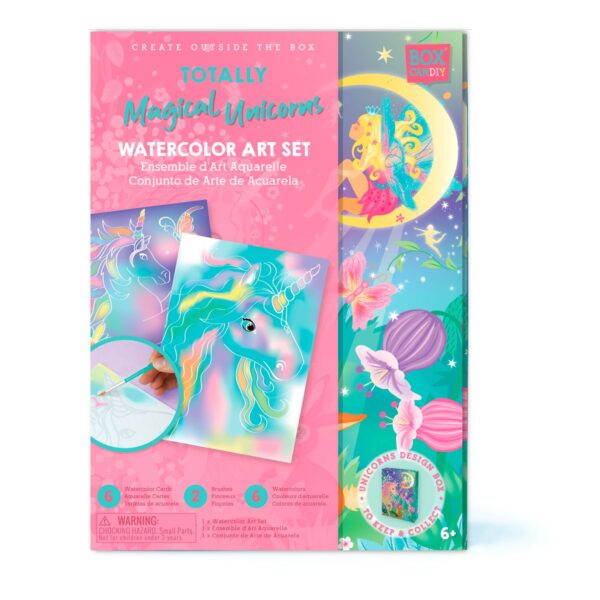 watercolor art eenhoorn 0